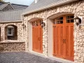 Canyon Ridge Collection Garage Door Example with Curved Top