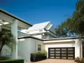 Modern Steel Collection Garage Door Example of Contemporary