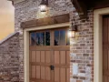 Reserve Wood Collection Garage Door Example Installed with Windows