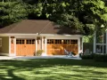 Reserve Wood Collection Dual Garage Door Example