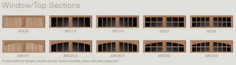 Reserve Windows Top Section Additional Options