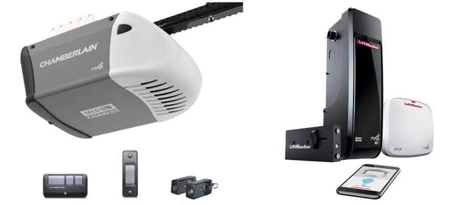 Safe and Secure Garage Door Openers, Remotes and Accessories