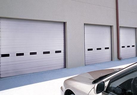 Ribbed Steel Doors